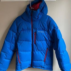 First Ascent Eddie Bauer Mens Coat Small Blue Peak XV